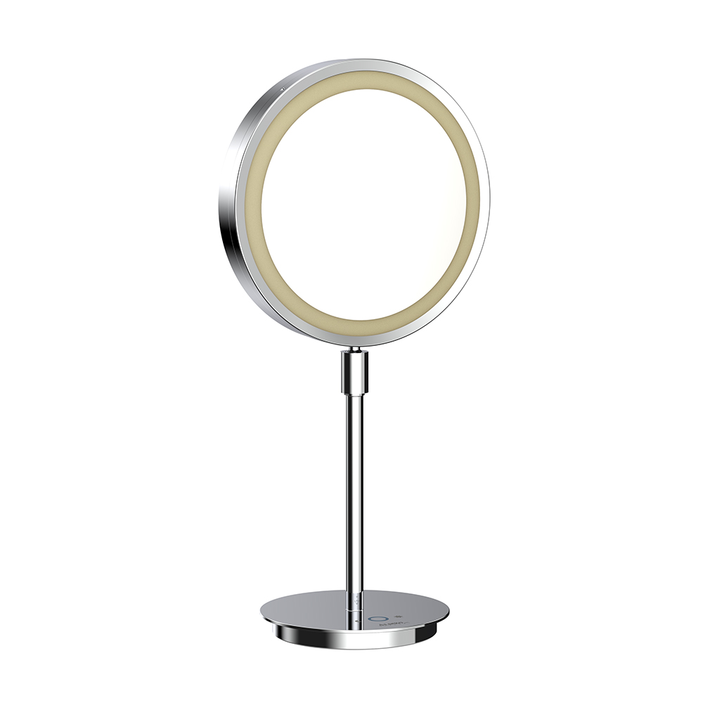 020704 带灯台式圆形T3化妆镜